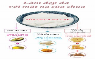 3 công thức làm đẹp da với mặt nạ sữa chua