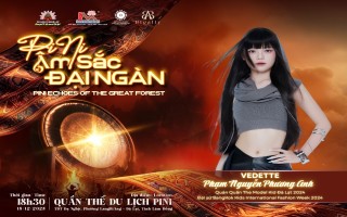 Phạm Nguyên Phương Anh – “Công Chúa Thổ Cẩm” tỏa sáng ở vị trí Vedette PINI – Âm sắc đại ngàn