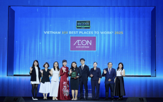 AEON vào top 10 nơi làm việc tốt nhất Việt Nam