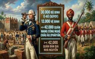 58.200 quân Pháp/Ấn tại Việt Nam năm 1800: Sự thật bị lãng quên từ sử liệu John Barrow