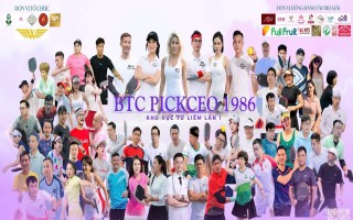 Giải Pickleball CEO 1986 Từ Liêm lần I: Kết nối doanh nhân – Lan tỏa tinh thần thể thao