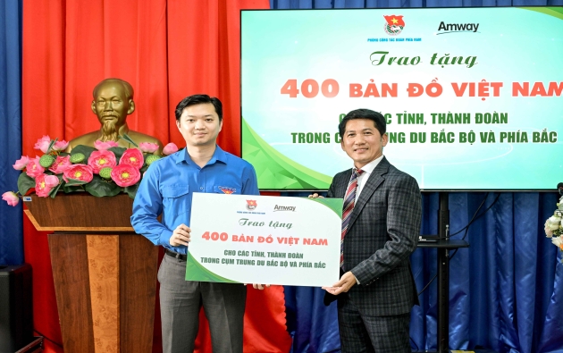 Amway Việt Nam hợp tác cùng trung ương đoàn thực hiện hoạt động cộng đồng