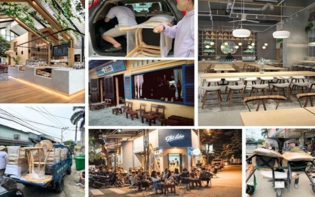 Thu mua bàn ghế quán cafe, quán ăn cũ – Giải pháp nhanh gọn, giá cao cho chủ quán muốn thanh lý