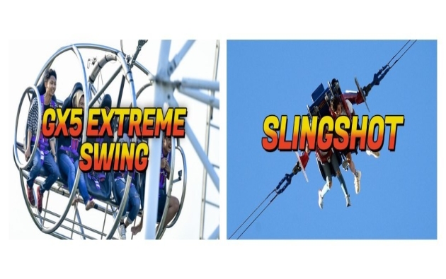 Slingshot Singapore tại Clarke Quay: “Chạm bầu trời” trong vài chục giây