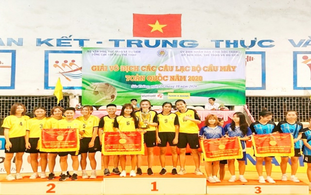 Cầu mây Đồng Tháp đạt 1 HCV, 1 HCĐ