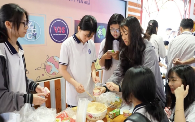 Viện Khoa học Giáo dục Toàn cầu và mô hình hướng nghiệp sáng tạo cho học sinh trường THPT Yên Hoà